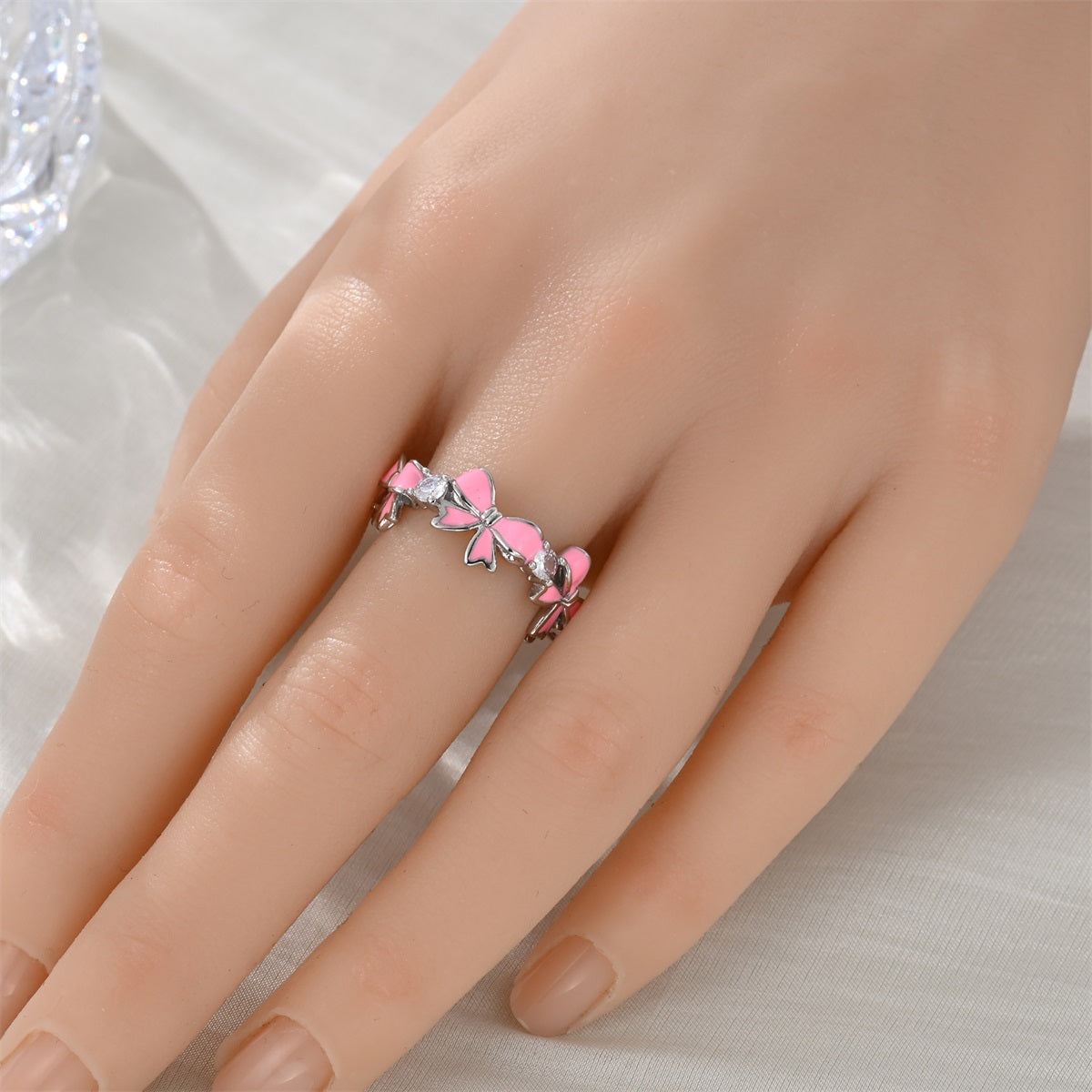 Anillo Moños Rosa