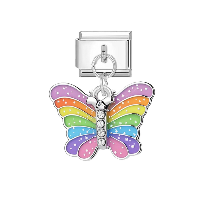 Charm Italiano Mariposa Arcoiris