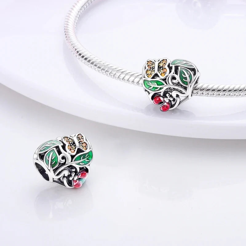 Corazon Mariposa & Mariquita
