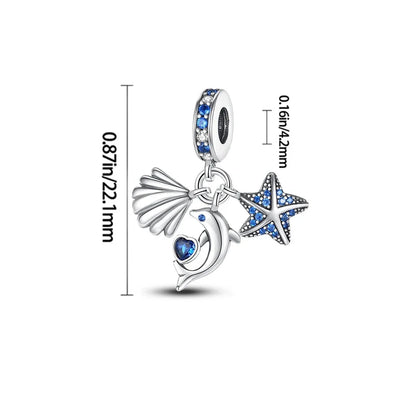 Concha de Mar, Delfin & Estrella de Mar