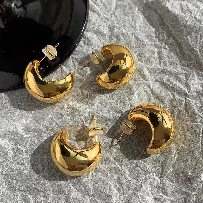 Aretes Gota Dorada