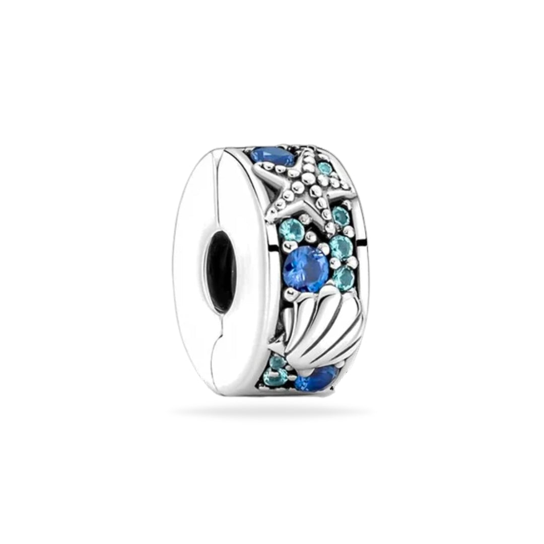 Clip Concha de Mar Diamantada