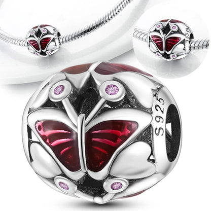Esfera de Mariposa Roja