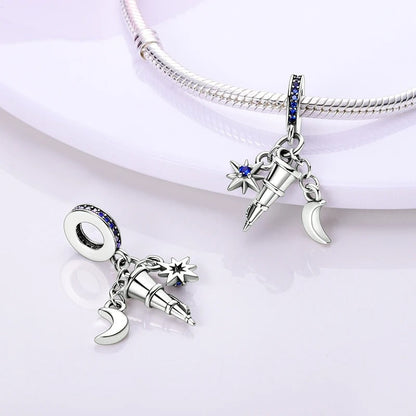 Estrella, Telescopio & Luna "Sky Moon"