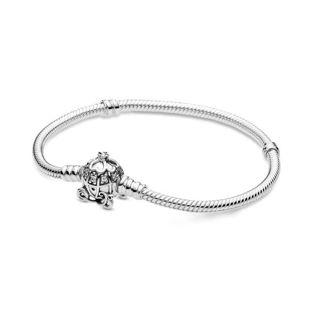 Pulsera Carroza de Calabaza Plateada