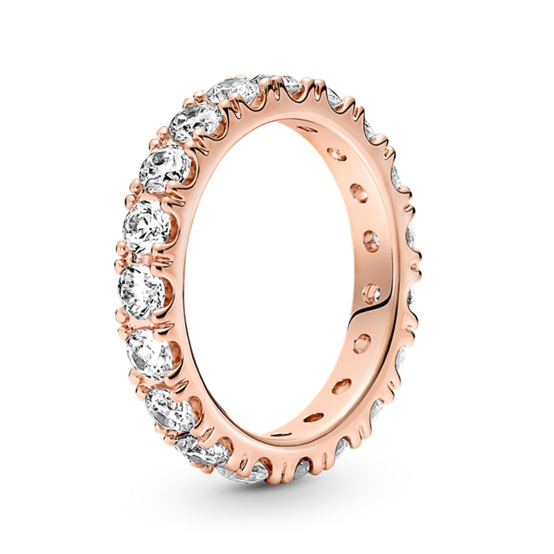 Anillo Eterno Sol Diamantado