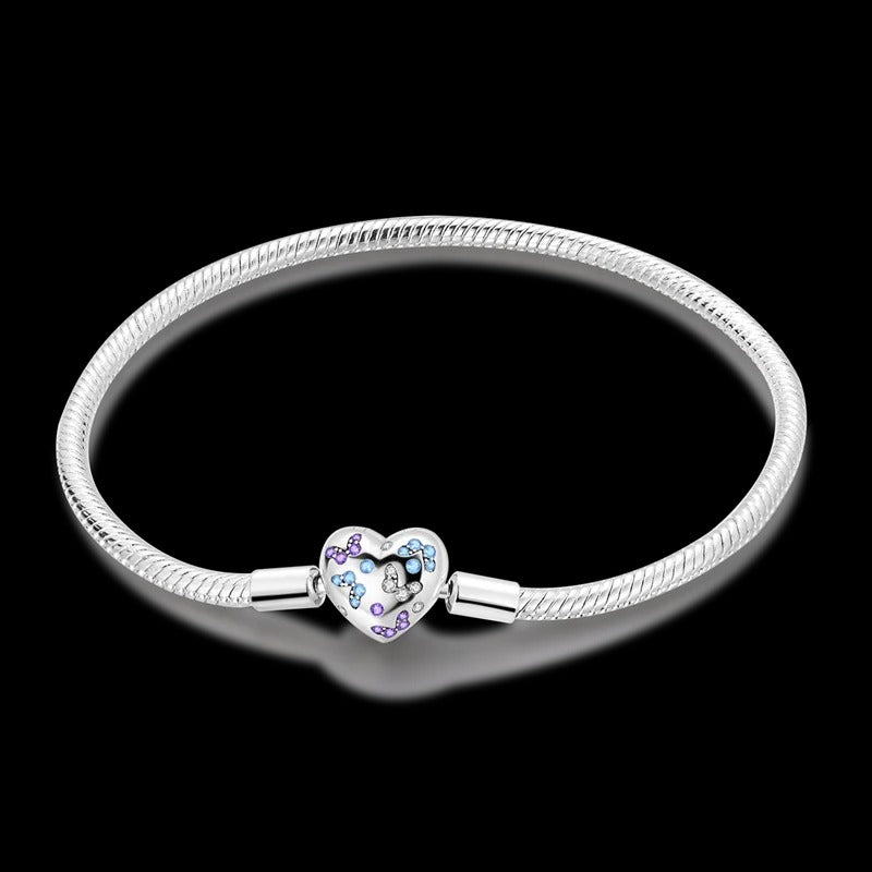 Pulsera Corazón de Mariposas