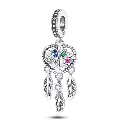 Atrapasueños Corazon "Flor de la Vida"