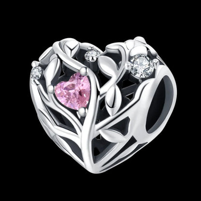 Corazón Floral "Amor Rosa"